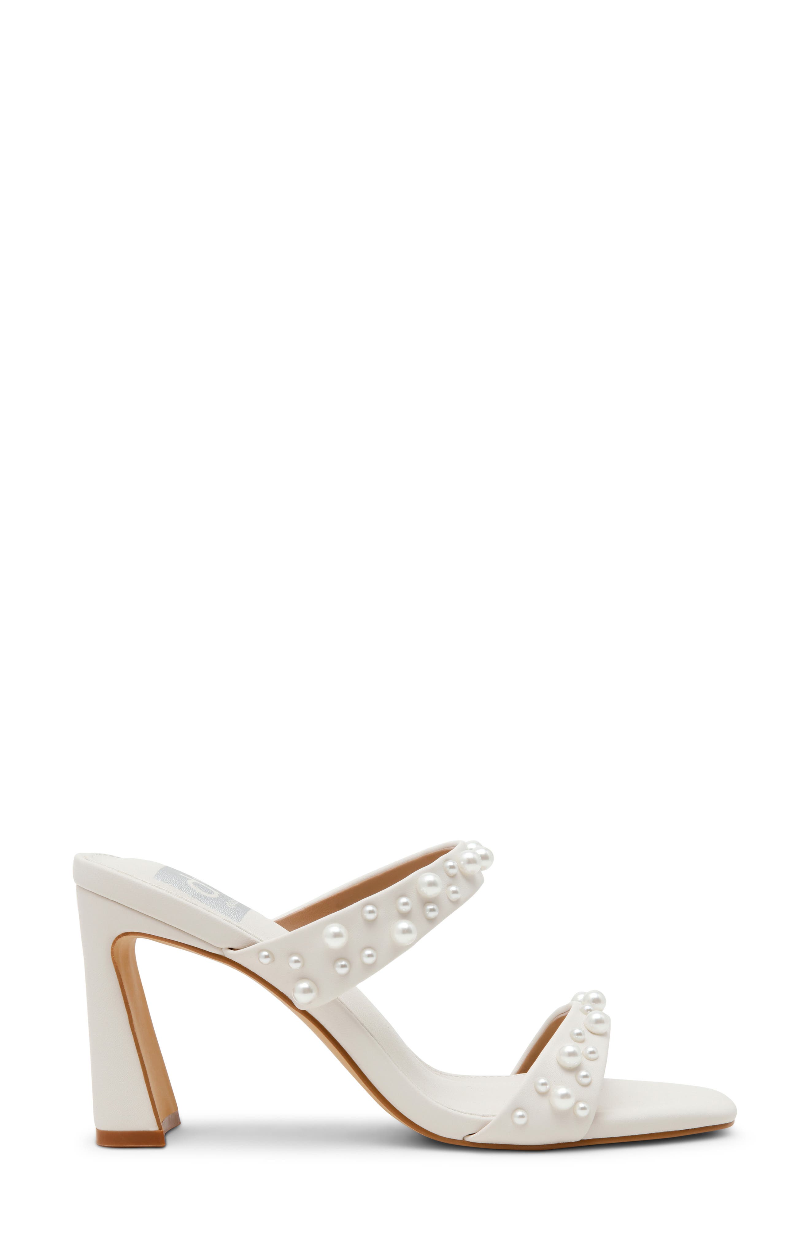 DV by Dolce Vita Veniss Embellished Slide Sandal, Alternate, color, Ivory