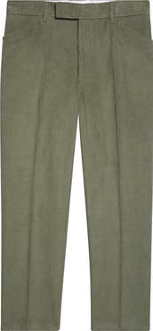 Thom Browne Sailor Pocket Tapered Leg Corduroy Chinos