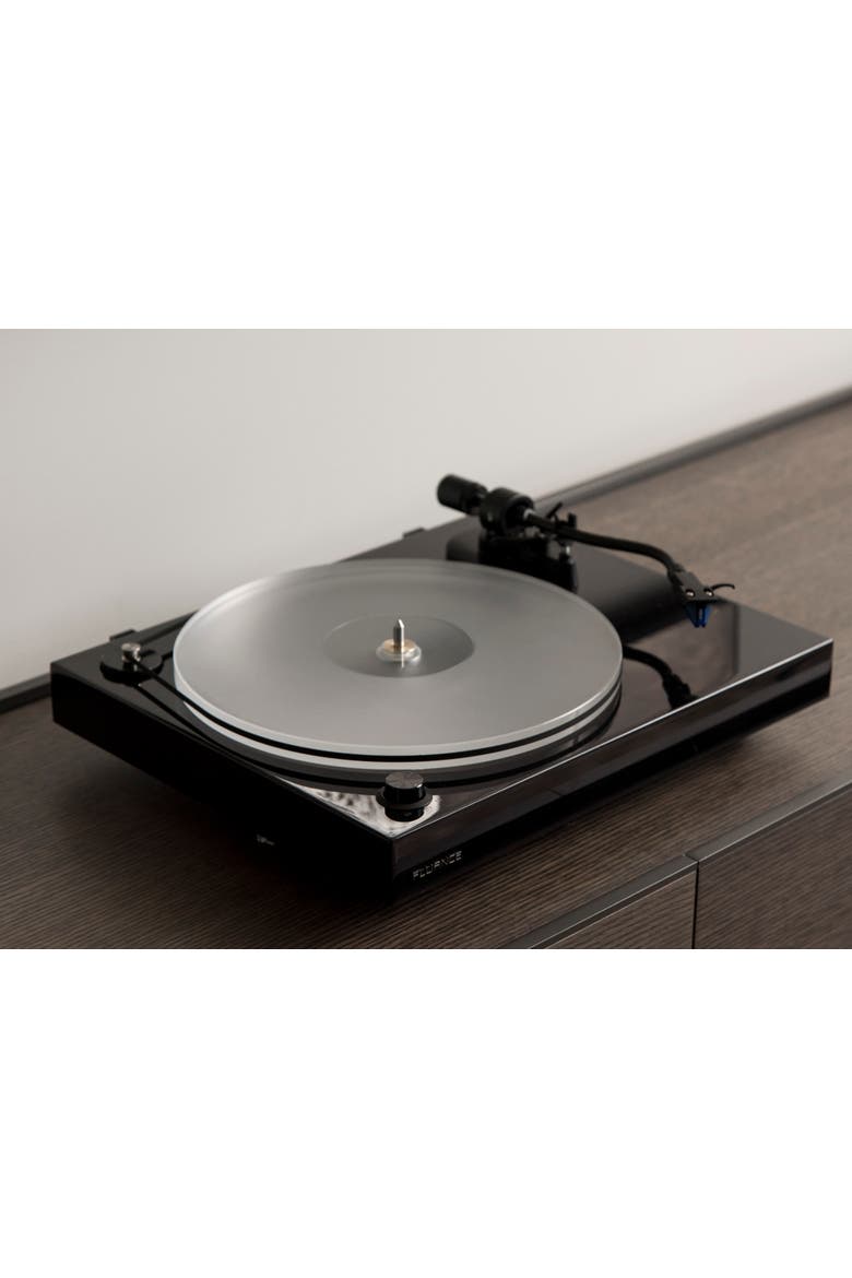 High Density Frosted Acrylic Platter For  Reference Turntables, Alternate, color, Clear