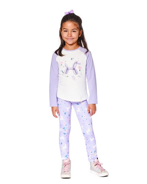 Jersey Raglan Sleeve Tee (Toddler & Little Kid)