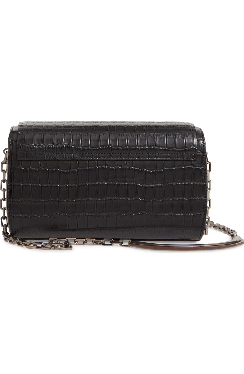 the VOLON PO Trunk Leather Shoulder Bag, Alternate, color,