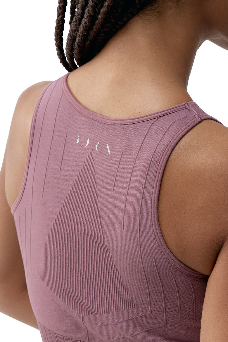 Nawal Medium Support Seamless Sport Top, Alternate, color, Deep Rose