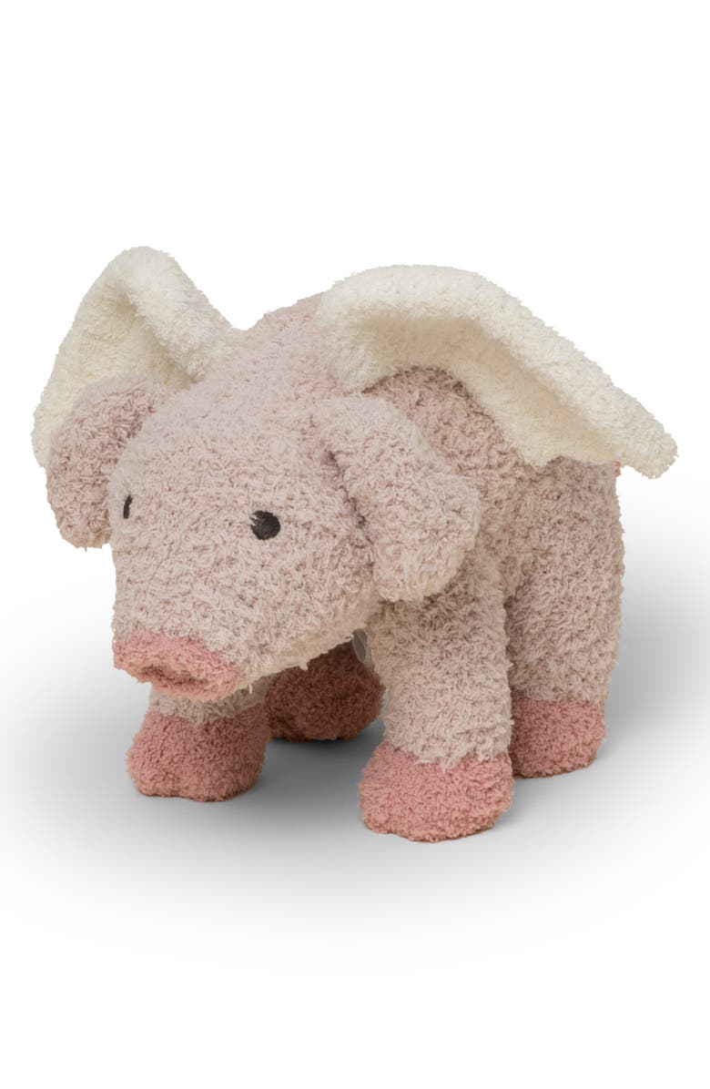Barefoot Dreams<sup>®</sup> CozyChic<sup>®</sup> Flying Pig Buddie Stuffed Animal, Main, color, Chai