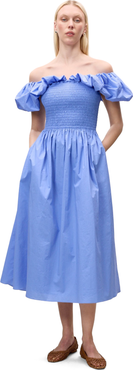 Rebecca Taylor Yara Poplin Midi Dress