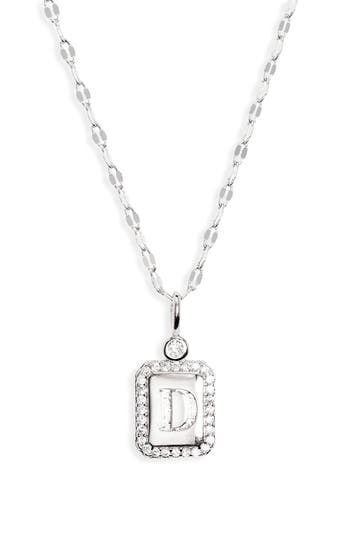 Leith Initial Pendant Necklace