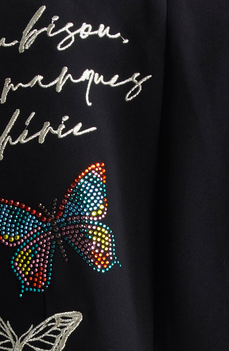 Cinq à Sept Beaded Butterfly Love Letter Jacket, Alternate, color,