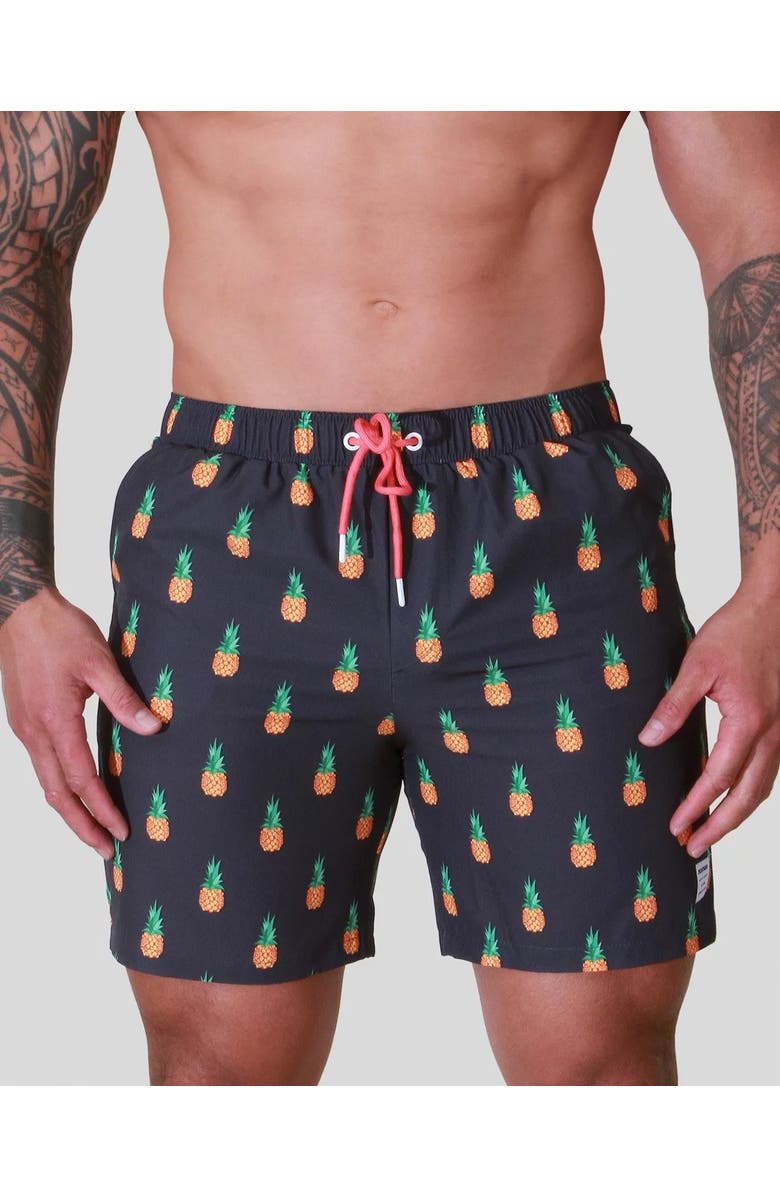 Mosmann Australia Men's Swim Shorts, Main, color, Resort Black