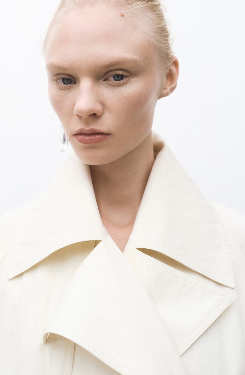 MANGO Oversize Trench Coat, Alternate, color, 