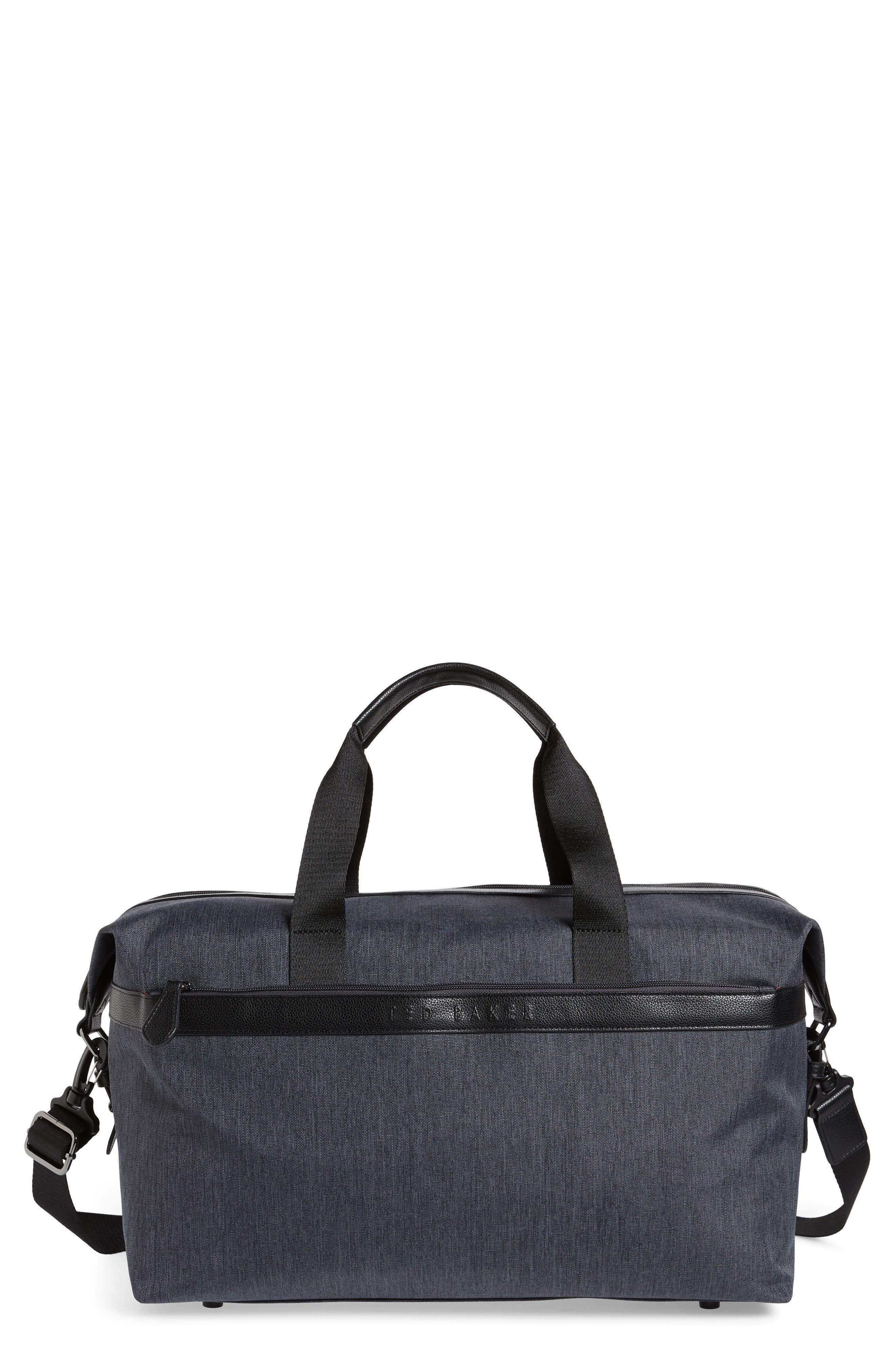 Leebra Duffle Bag, Main, color, CHARCOAL