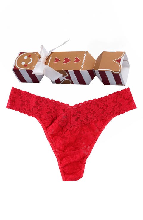 Holiday Cracker Original Rise Thong