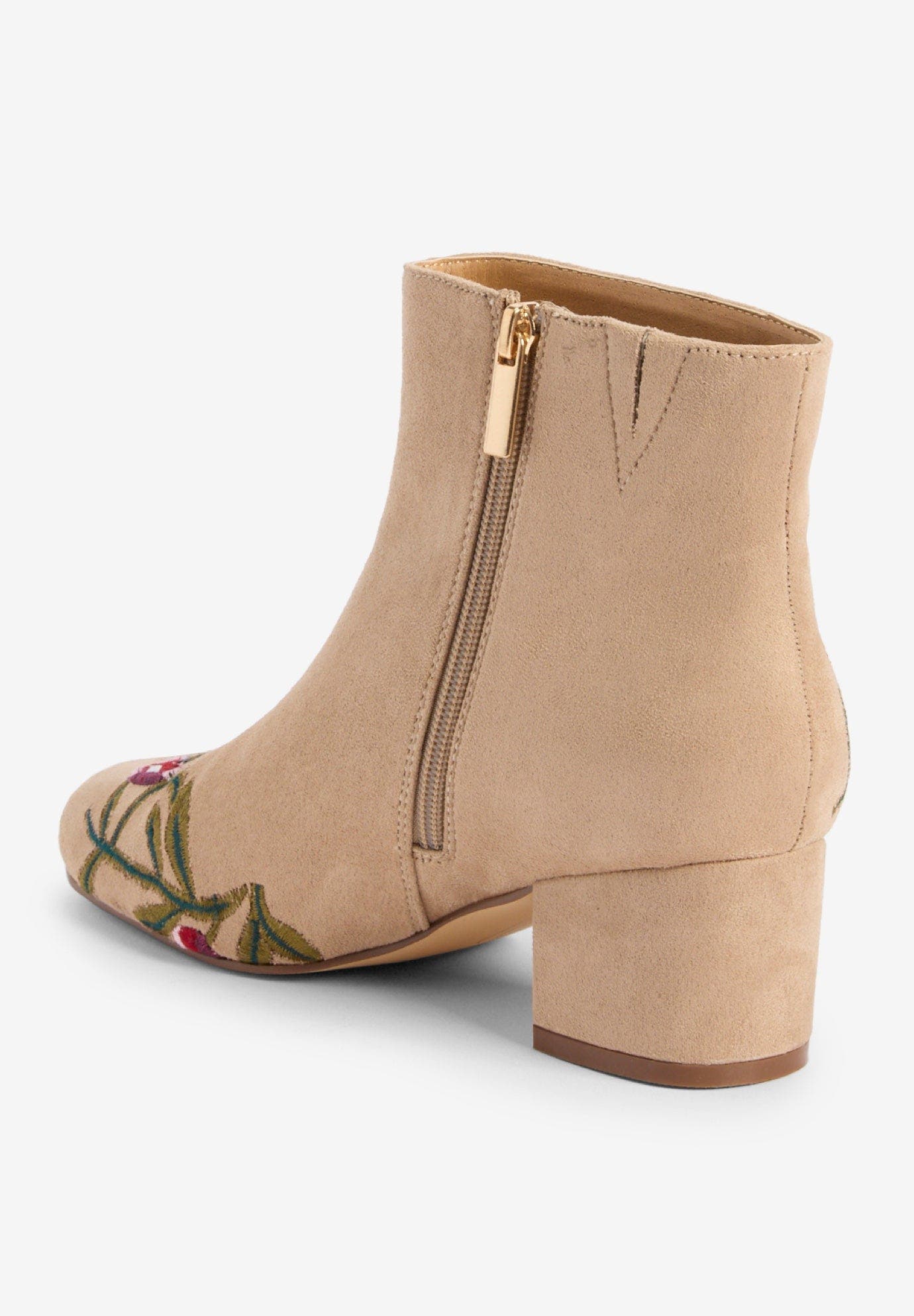 The Sidney Bootie, Alternate, color, BEIGE EMBROIDERY