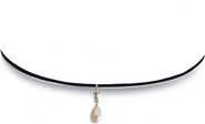 Leni James The Francesca Pearl Drop Choker