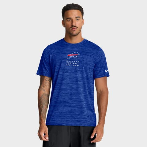 Men's Nike Royal Buffalo Bills Velocity Ball Carrier Dri-FIT T-Shirt