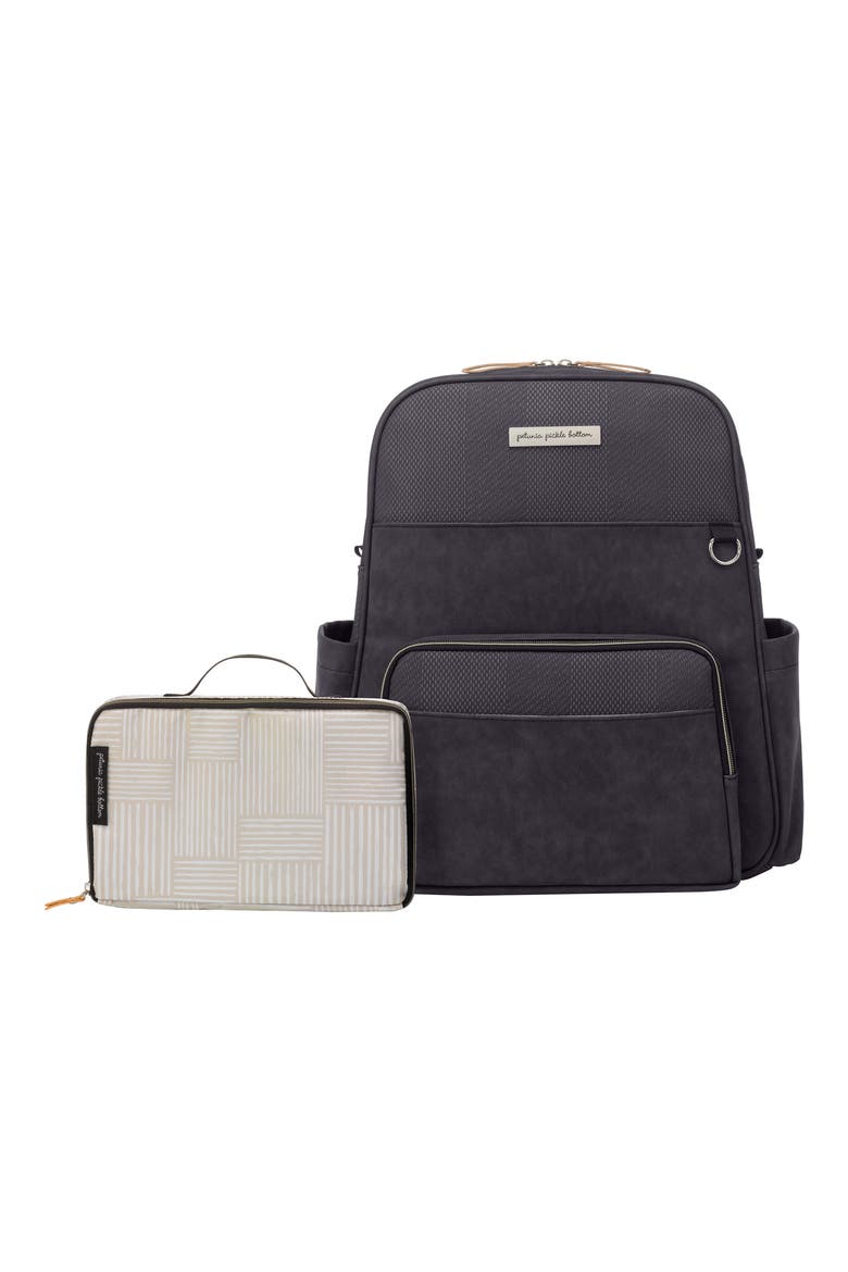 Sync Water Resistant Diaper Backpack, Alternate, color, BLACK