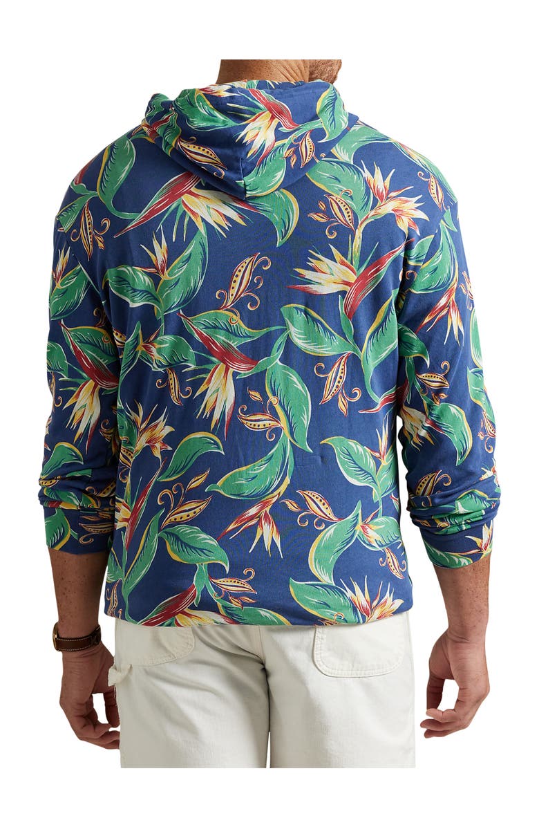 Polo Ralph Lauren Big & Tall Tropical Spa Terry Hoodie, Alternate, color, 