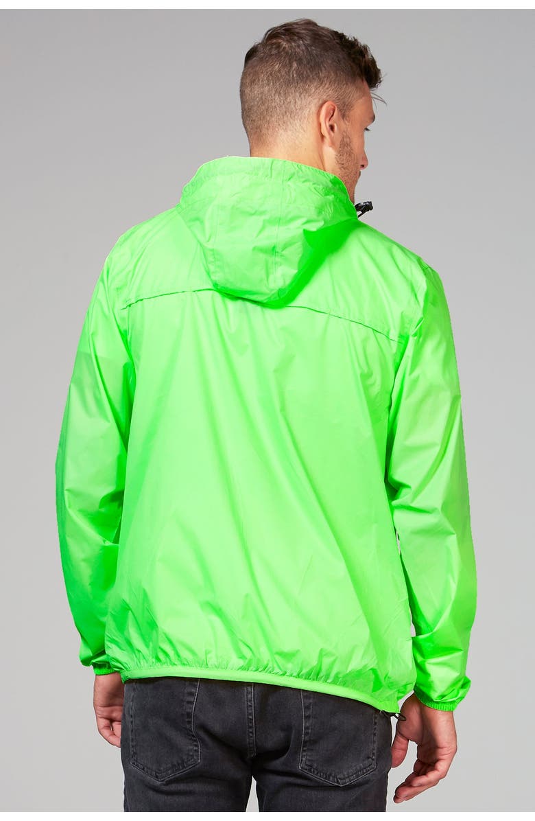 O8Lifestyle Unisex Fluorescent Rain Jacket, Alternate, color, 