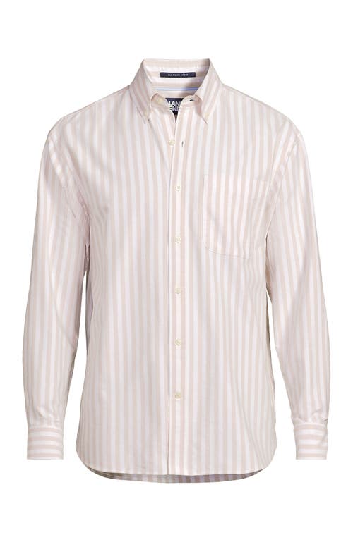 LANDS' END LANDS' END RELAXED SAIL RIGGER OXFORD SHIRT