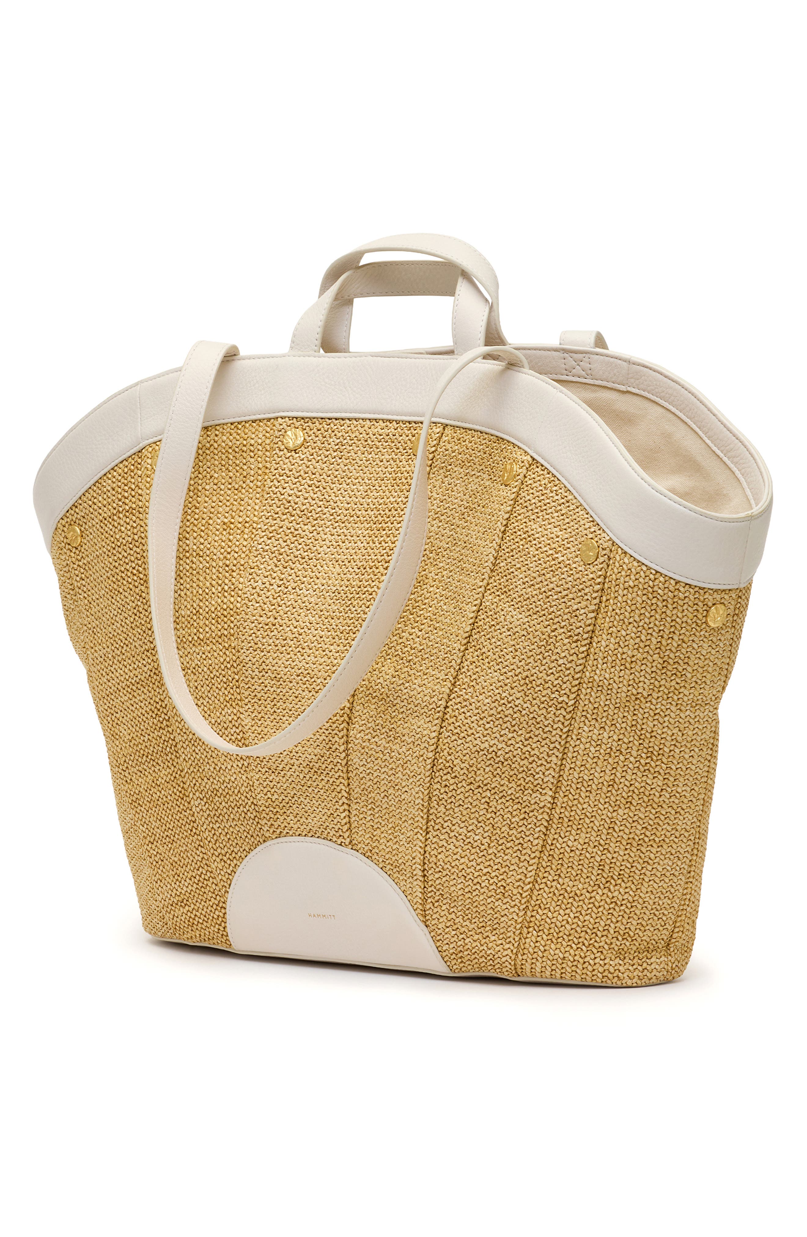 HAMMITT Shelley Raffia Resort Tote, Alternate, color, 