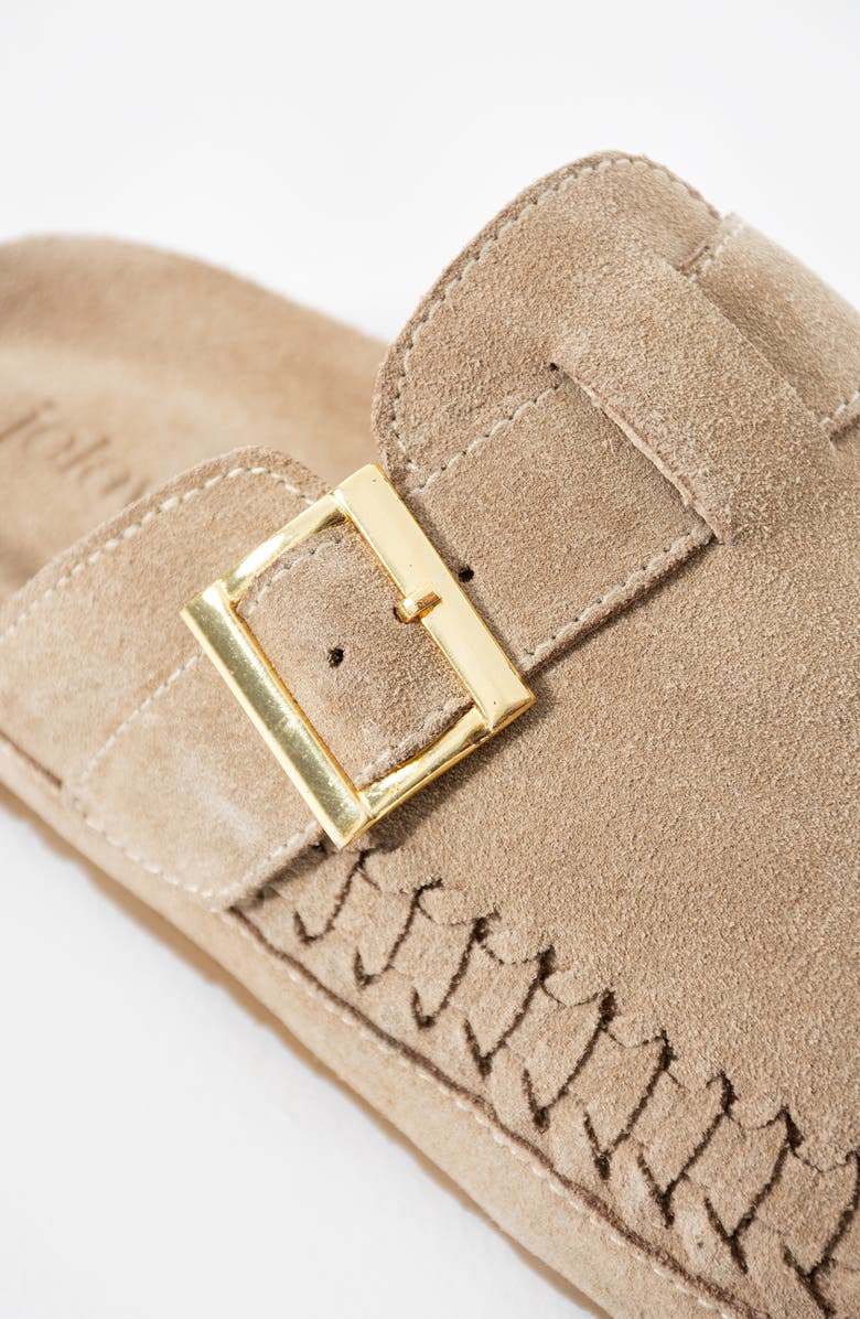 Jelavu Gina Whipstitch Clog, Alternate, color, Sand