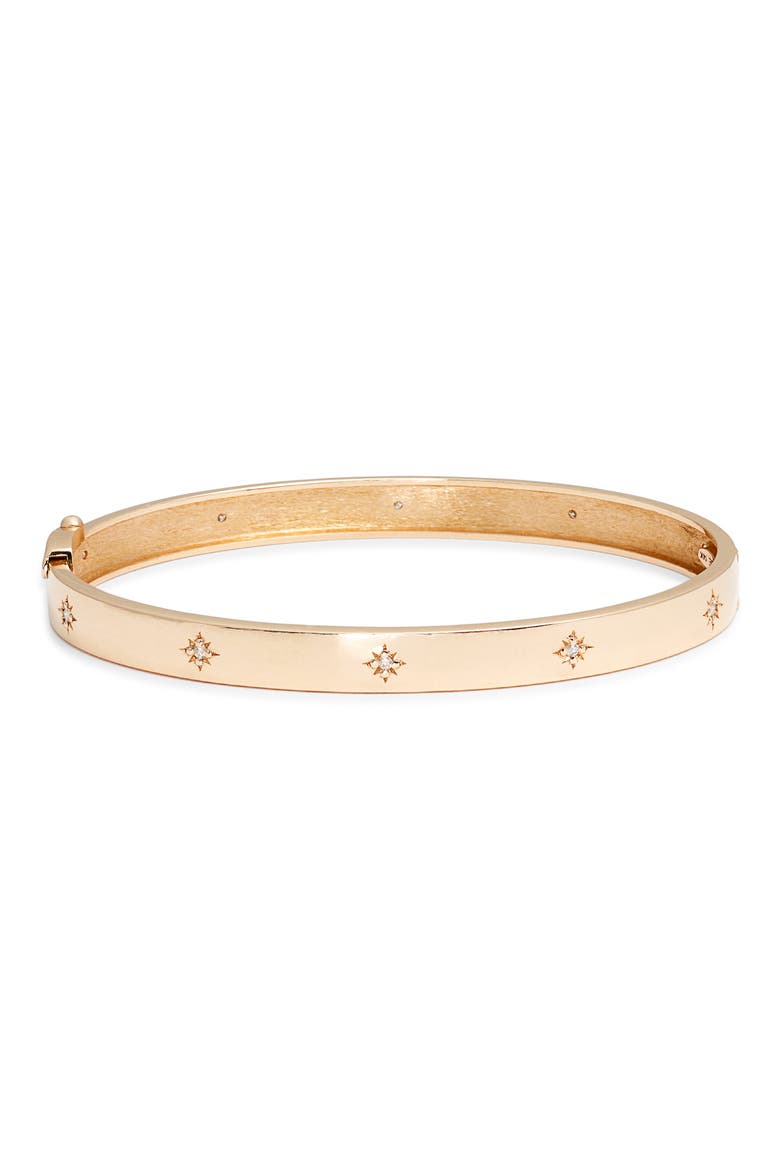 North Star Stella Diamond Cuff Bracelet, Main, color, YELLOW GOLD