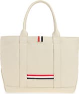 Thom Browne Small Tool Pebbled Leather Tote