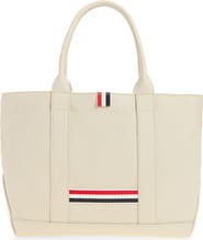 Thom Browne Small Tool Pebbled Leather Tote