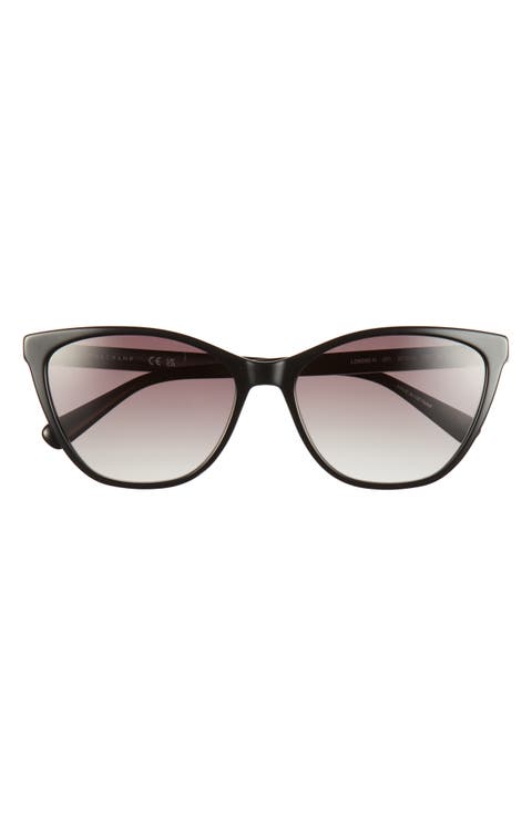 Le Pliage 57mm Gradient Cat Eye Sunglasses