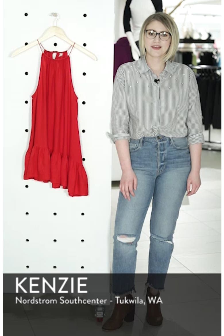 Asymmetrical Peplum Tank video