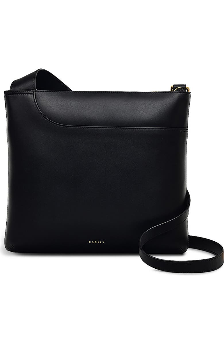 Radley Pockets Large Zip Top Crossbody Bag, Main, color, Black