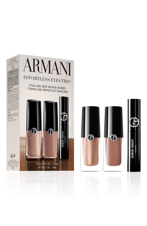 Effortless Eyes Eyeshadow & Mascara Trio Gift Set $94 Value