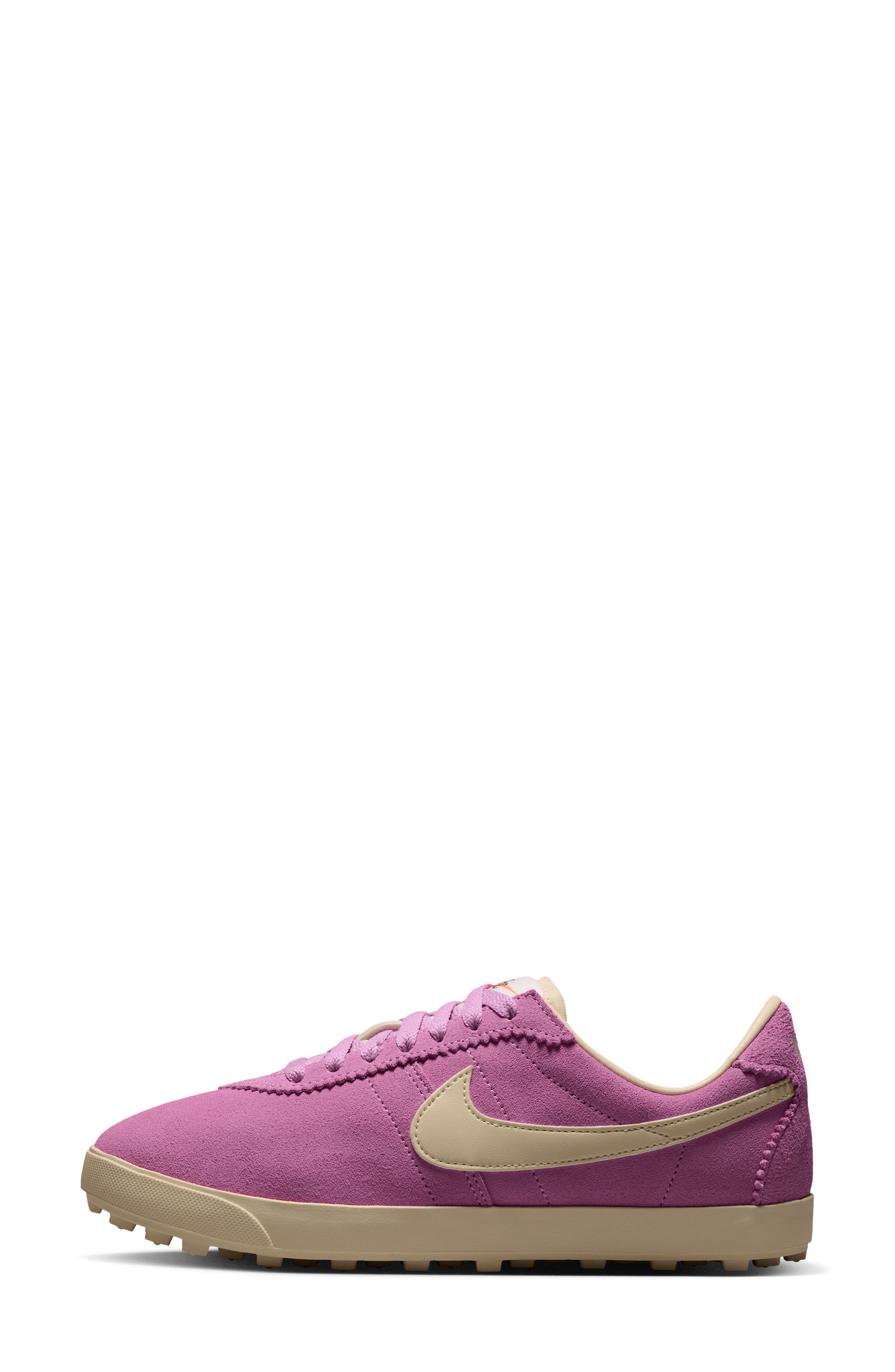 Astrograbber Suede Football Sneaker, Alternate, color, LIGHT MAGENTA/ SAIL/ MUSLIN