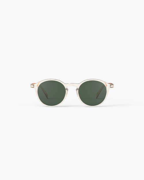 Izipizi Womens #d Sandstorm Round-frame Acetate Sunglasses In Green
