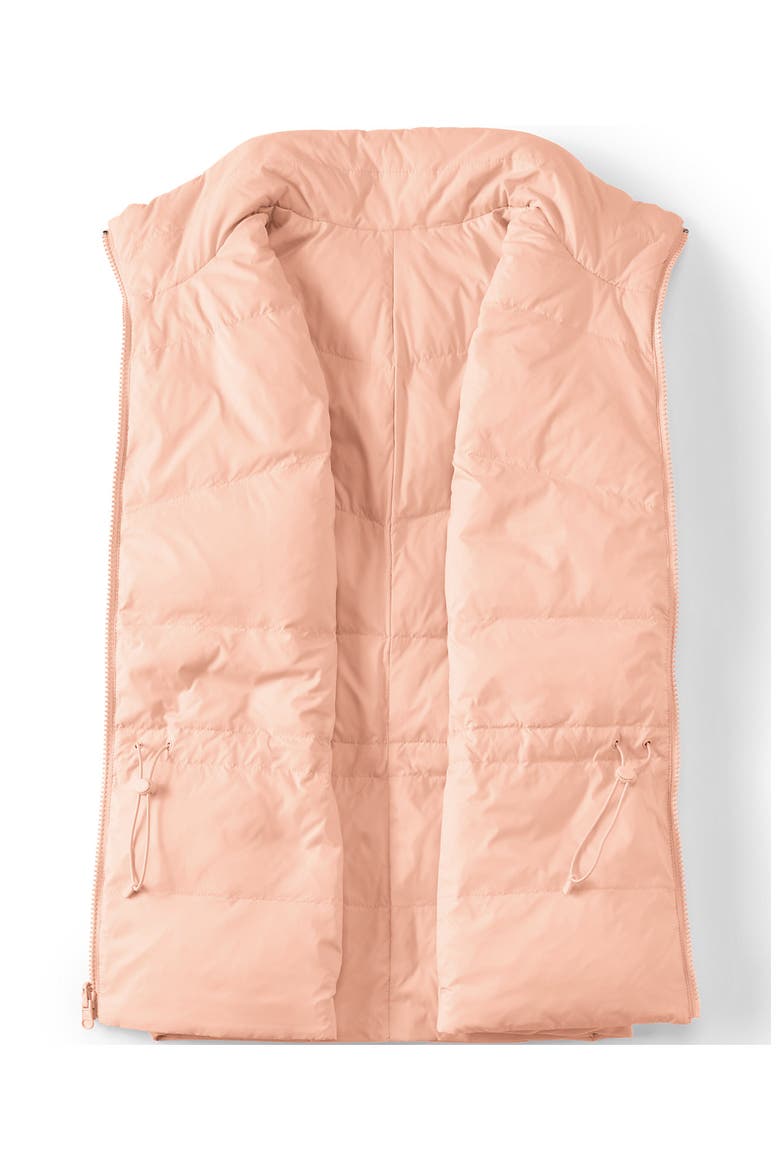Wanderweight Reversible Packable Down Vest, Alternate, color, Pink/Sweet Mango Colorblock