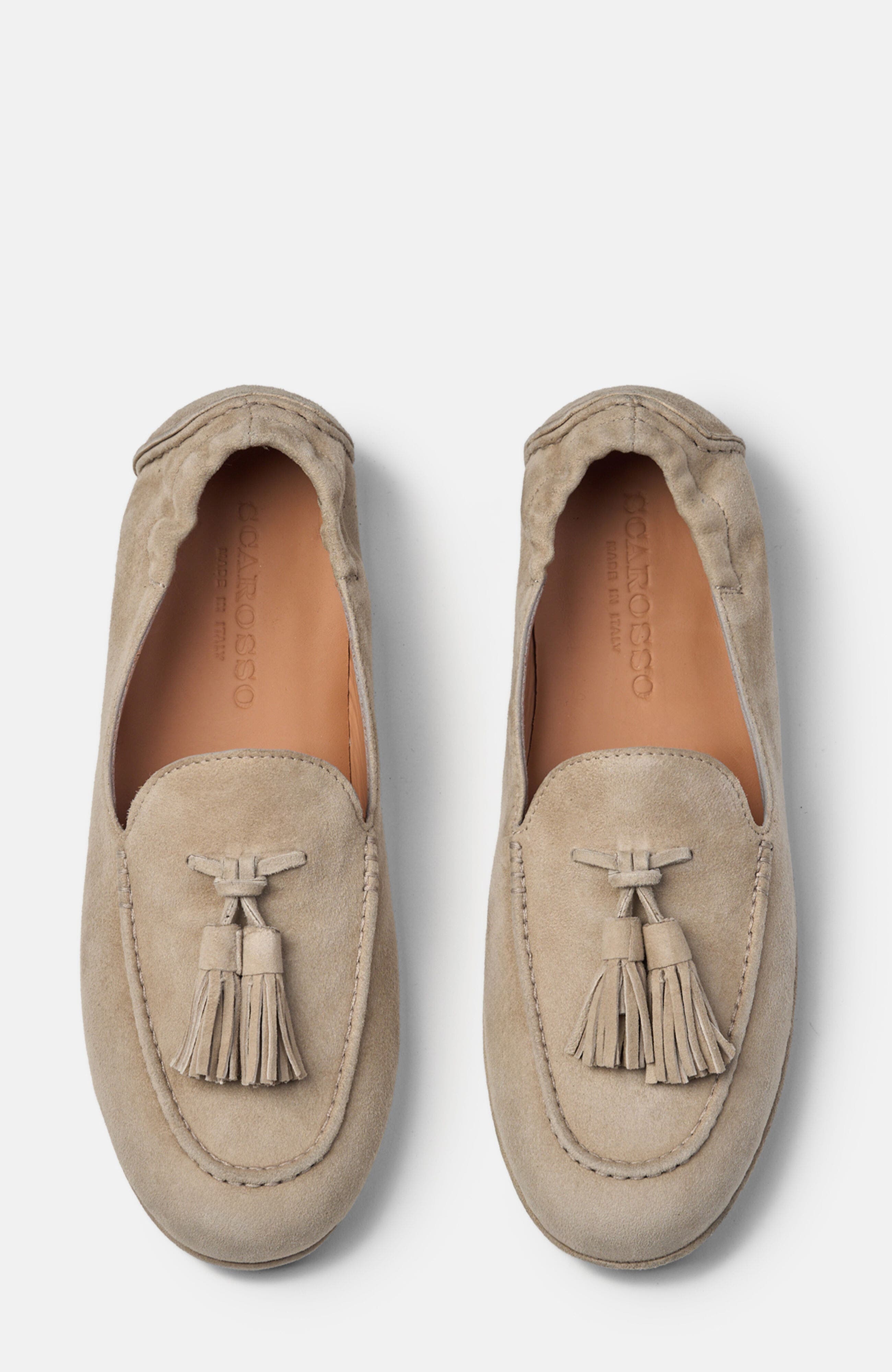 Anais Loafers, Alternate, color, Sand - Suede
