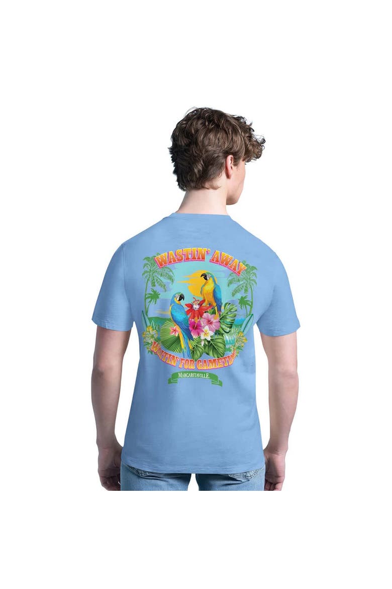 Men's Margaritaville  Light Blue Dallas Cowboys Waitin' For Gametime T-Shirt, Alternate, color, Light Blue