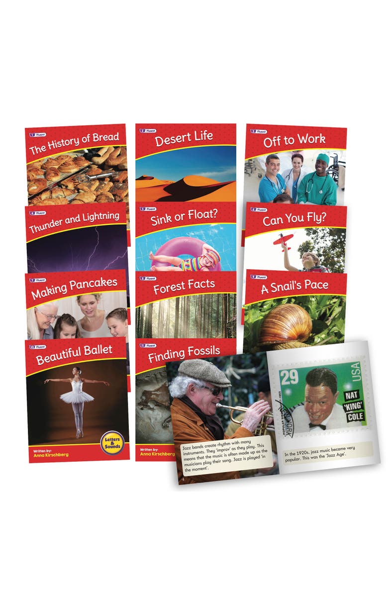 Junior Learning Letters & Sounds Phase 6 Set 2 Nonfiction Readers, Main, color, Multicolored