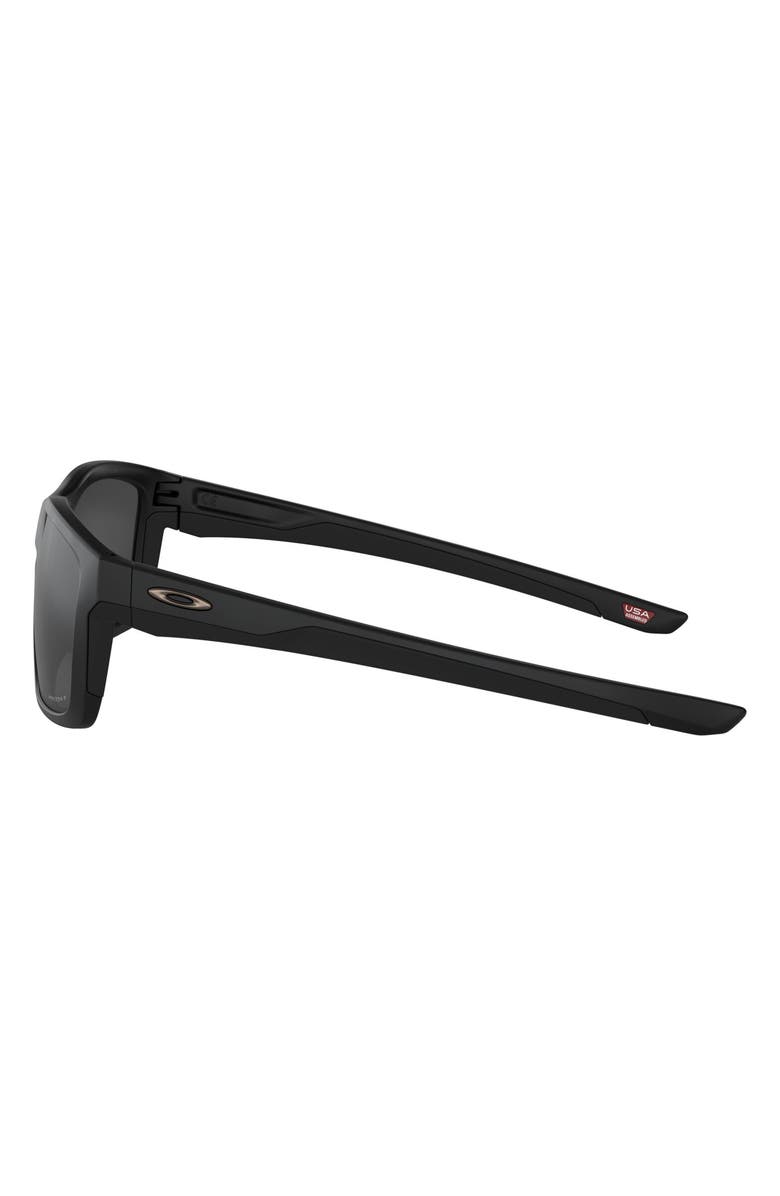 Oakley Mainlink<sup>™</sup> 61mm Rectangular Sunglasses, Alternate, color, Matte Black