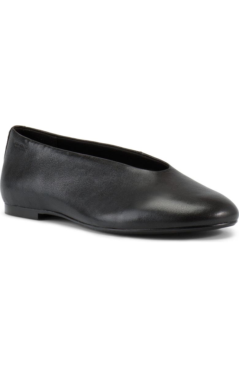 Vagabond Shoemakers Aleya Ballet Flat, Main, color, Black