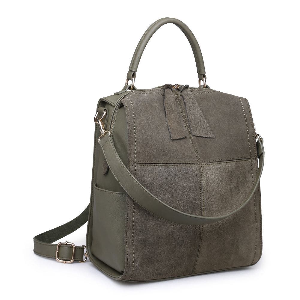 MODA LUXE Brette Backpack, Alternate, color, Olive