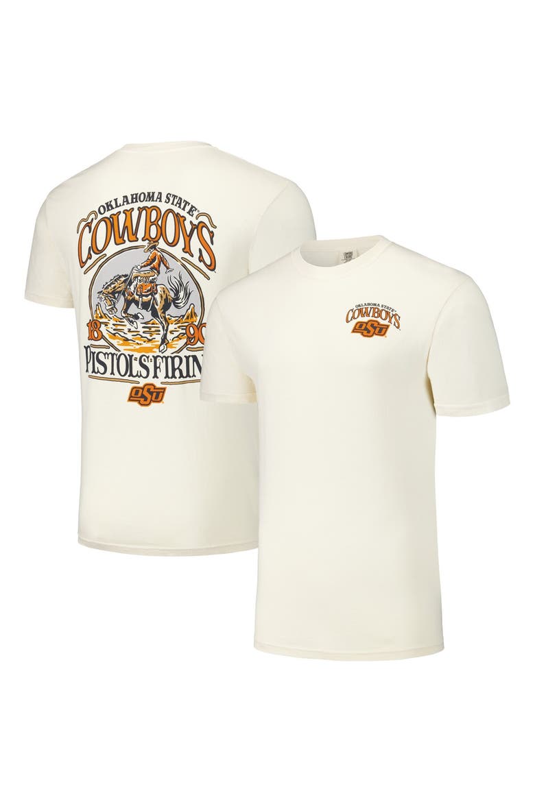 Unisex Natural Oklahoma State Cowboys Hyper Local Western Poster T-Shirt, Main, color, Natural
