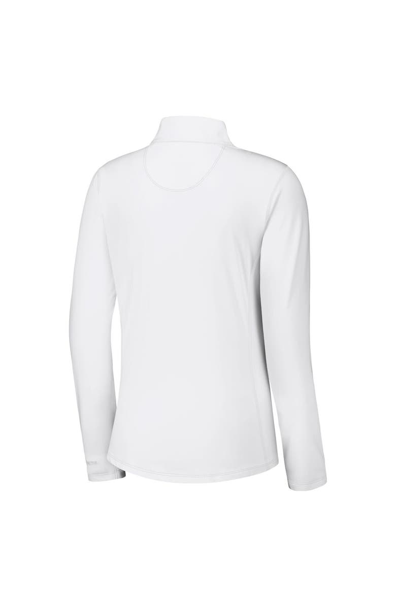 Tommy Bahama Women's Tommy Bahama Navy Buffalo Bills Sport Playa Vista Quarter-Zip Jacket, Alternate, color, White