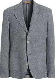 BOSS Camel Jeff Regular Fit Stretch Linen & Cotton Sport Coat
