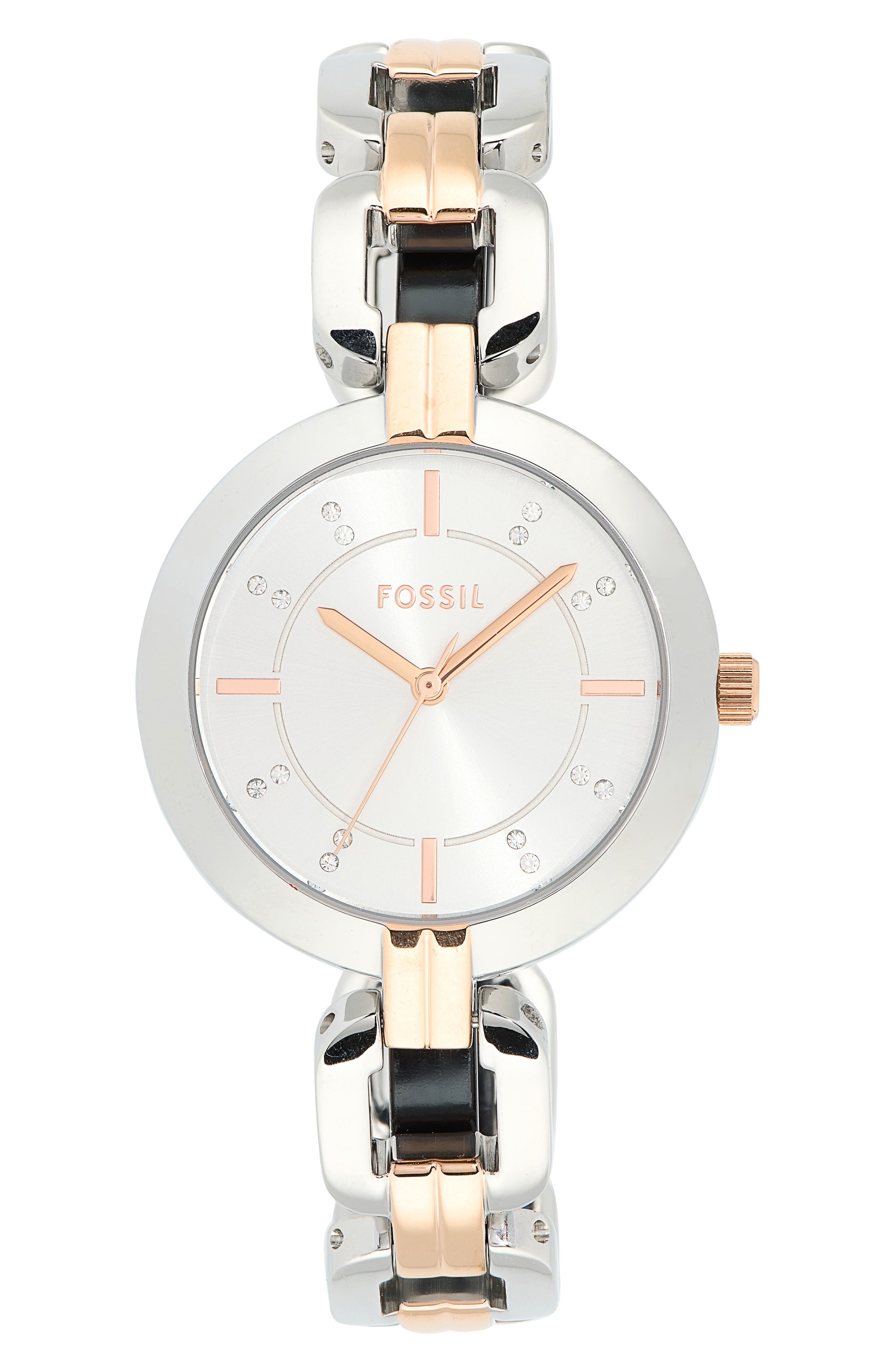 Fossil Kerrigan Two-Tone Bracelet Watch, 32mm