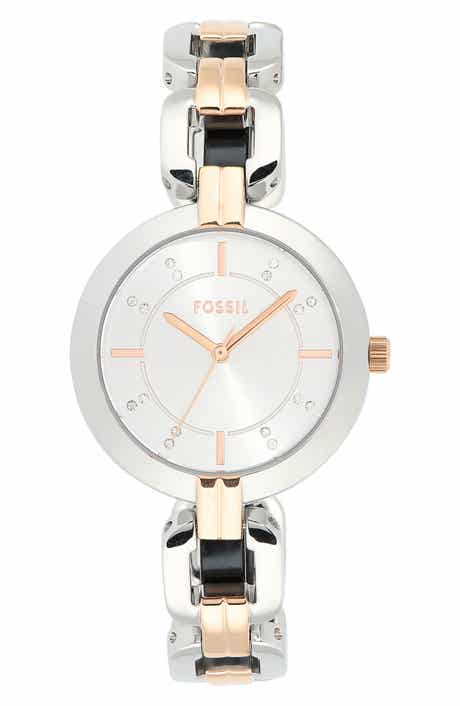 Fossil Kerrigan Two-Tone Bracelet Watch, 32mm