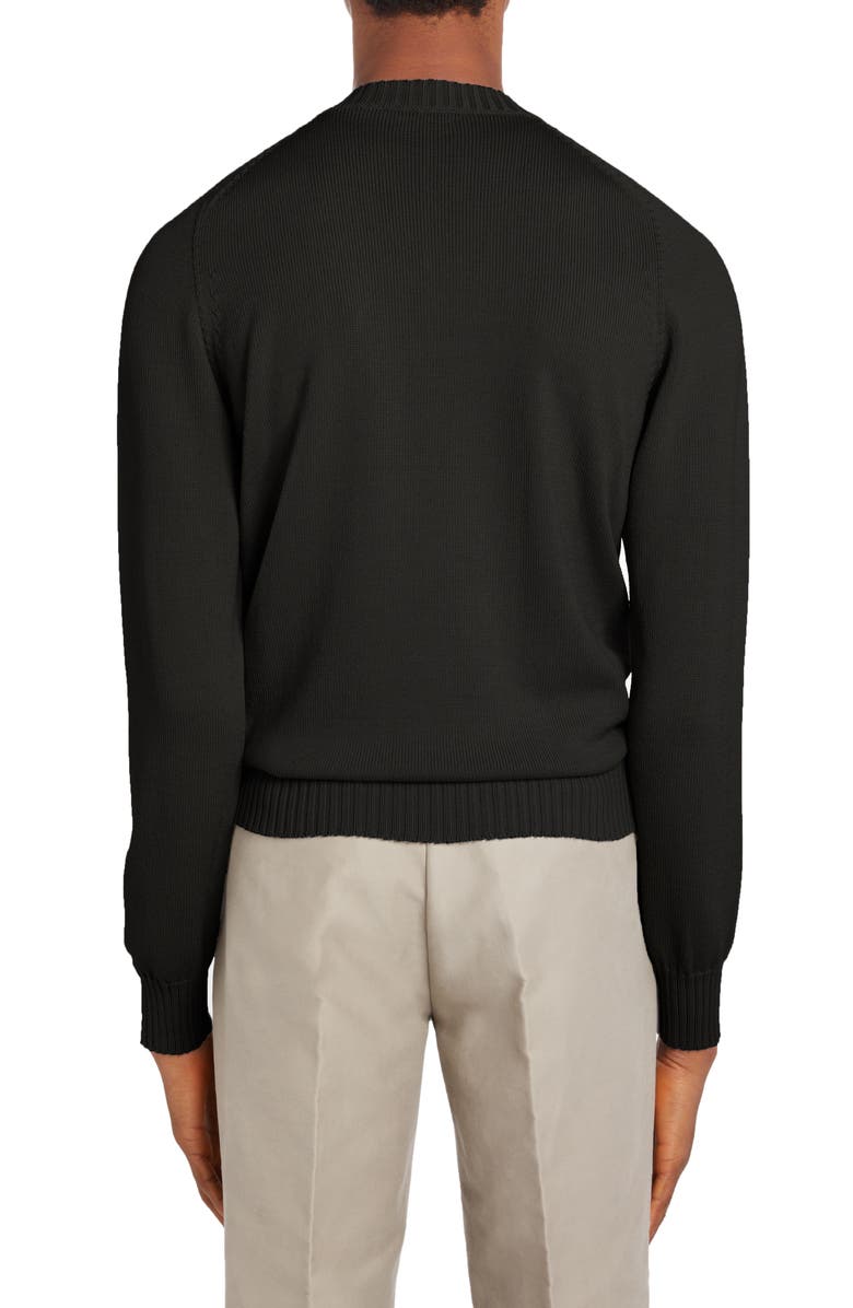 TOM FORD Cotton & Silk Crewneck Sweater, Alternate, color, 