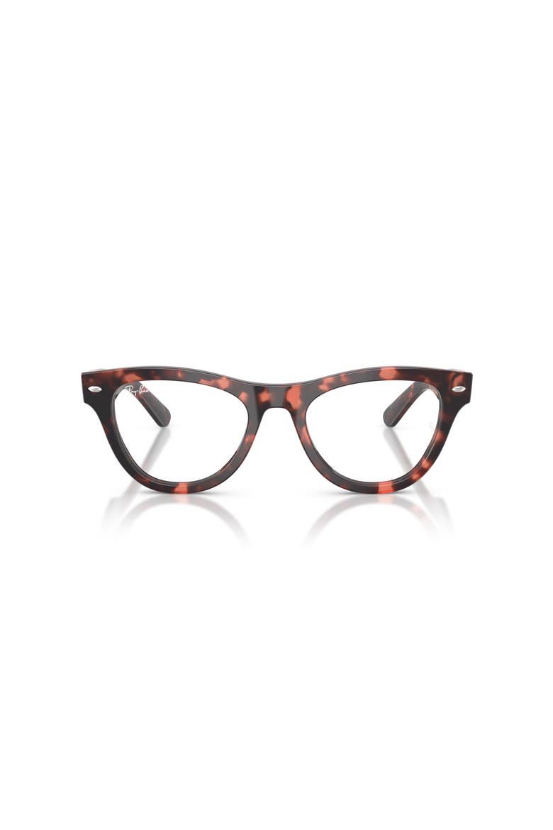 50mm Cat Eye optical glasses, Alternate, color, Tortoise