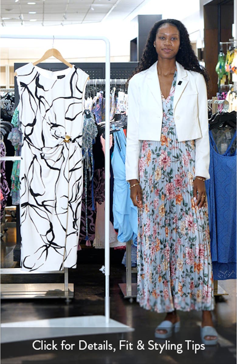 Gathered Sheath Dress, sales video thumbnail