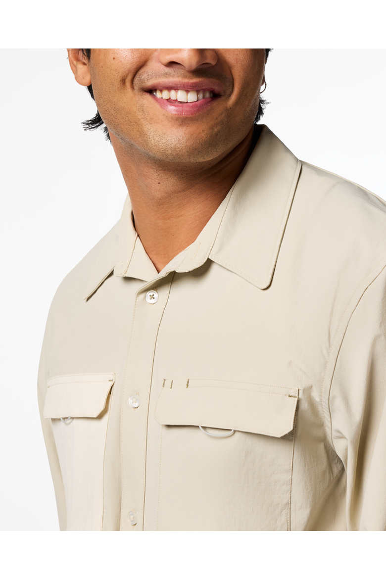 Solta Long-Sleeve Sun Shirt - Men's, Alternate, color, Mineral