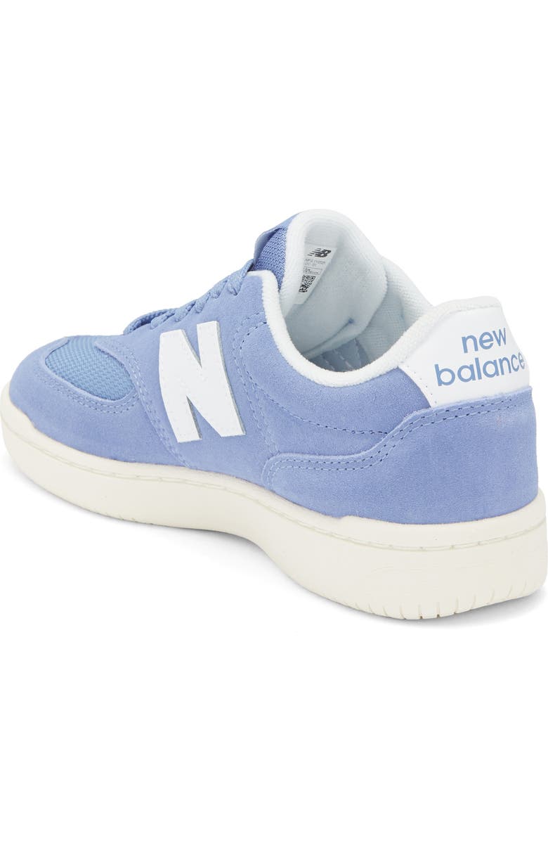 New Balance BB80 Basketball Sneaker, Alternate, color, Fairweather Blue/ Nb 103 White