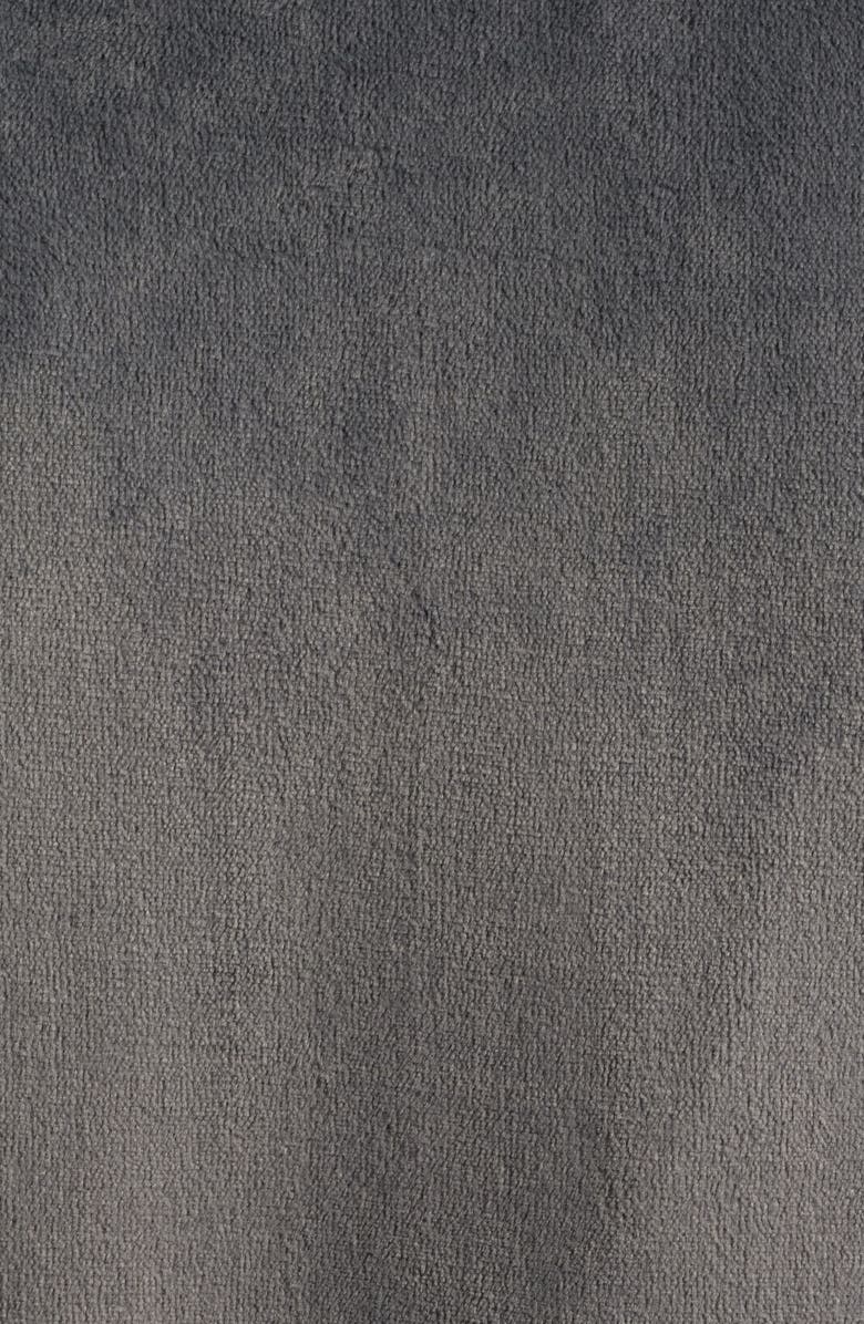 Nordstrom Fleece Hooded Robe, Alternate, color, Grey Magnet